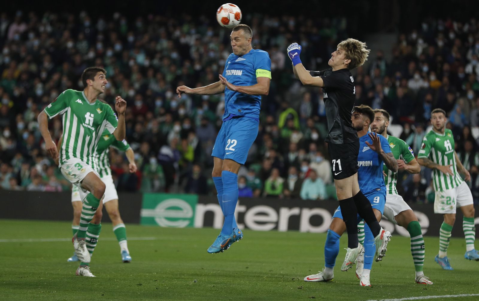 Las imágenes de Betis-Zenit