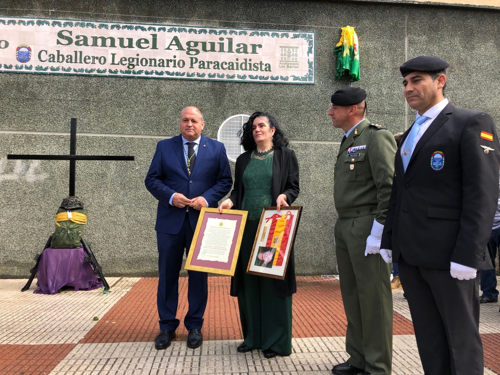 Homenaje a Samuel Aguilar en Los Barrios