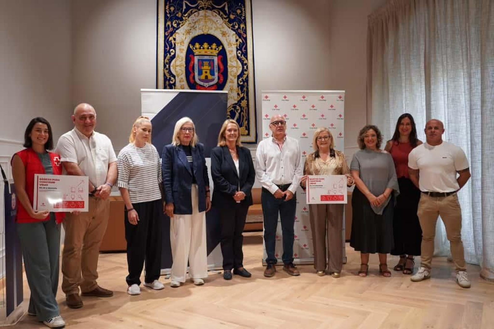 Presentación de los actos del Día de la Banderita en Motril.