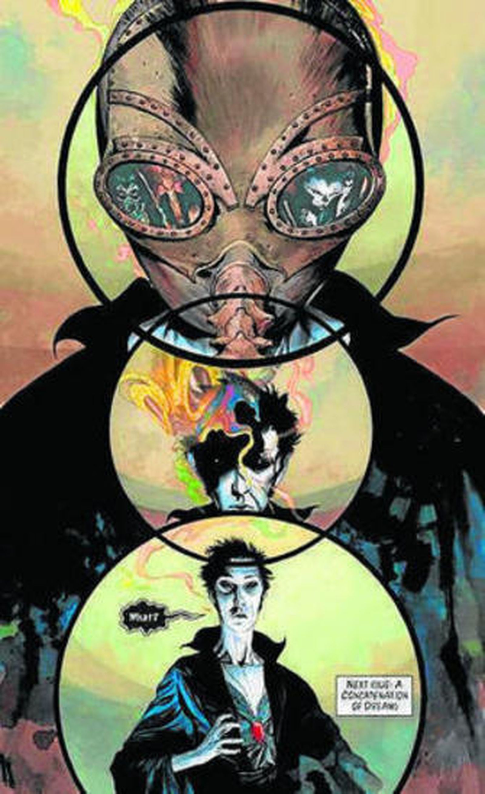 Una página de 'Sandman'.