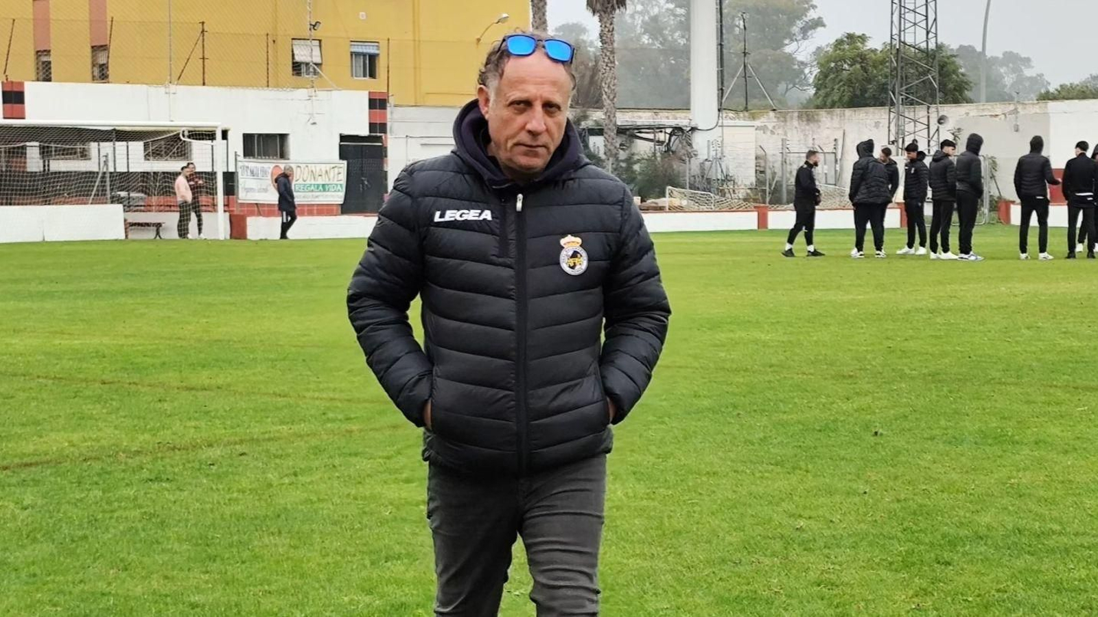 Miguel Ángel León, responsable de la cantera de la Balona.