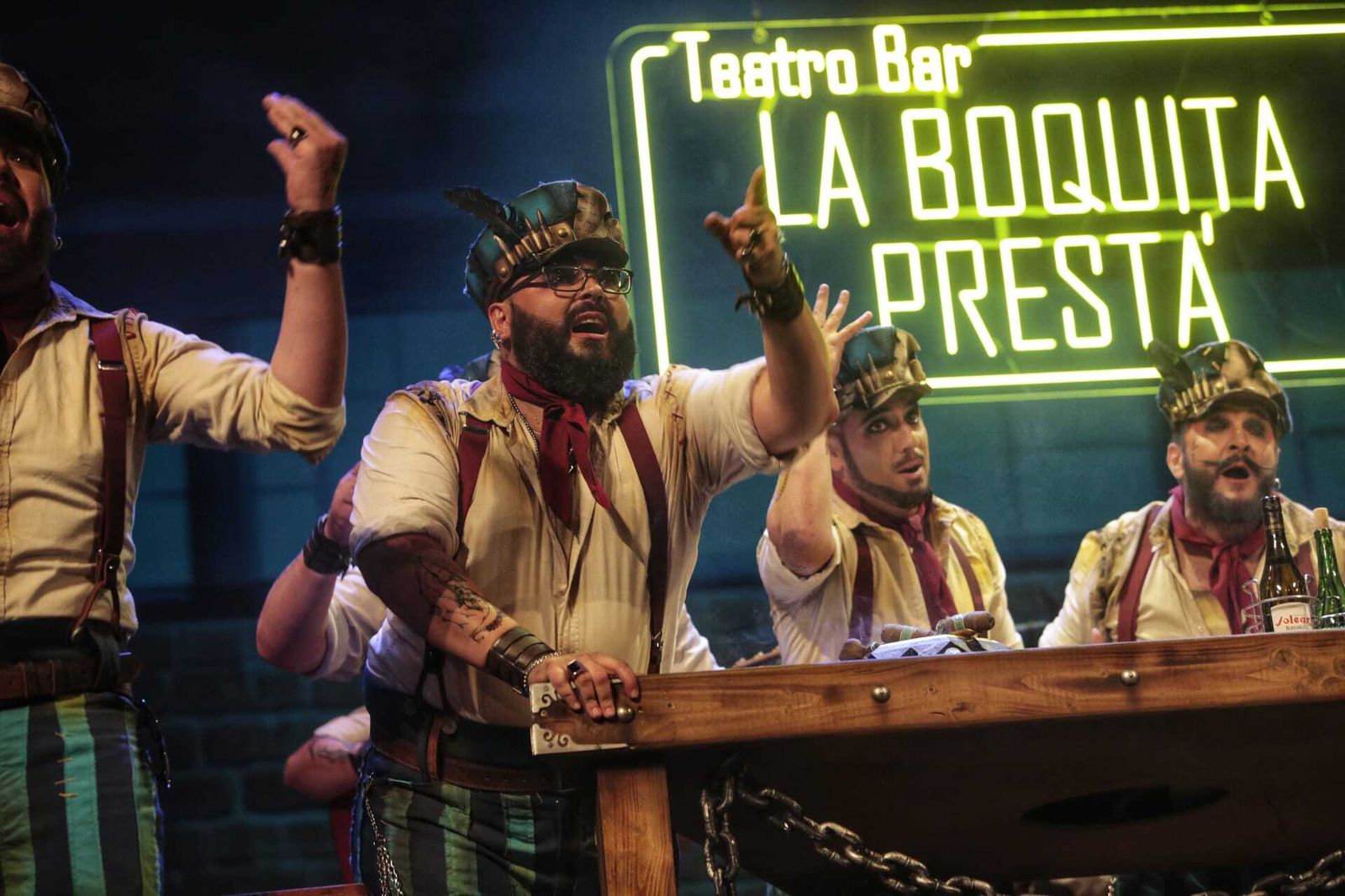 Comparsa "la boquita prestá"