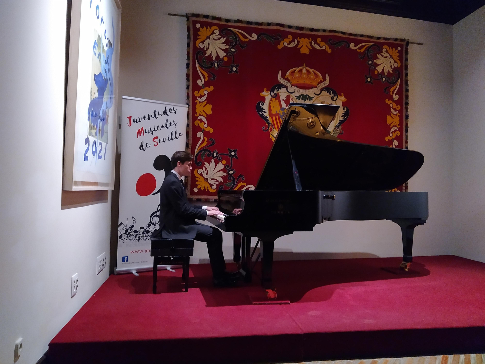 Jaeden Izik-Dzurko en la Real Maestranza.