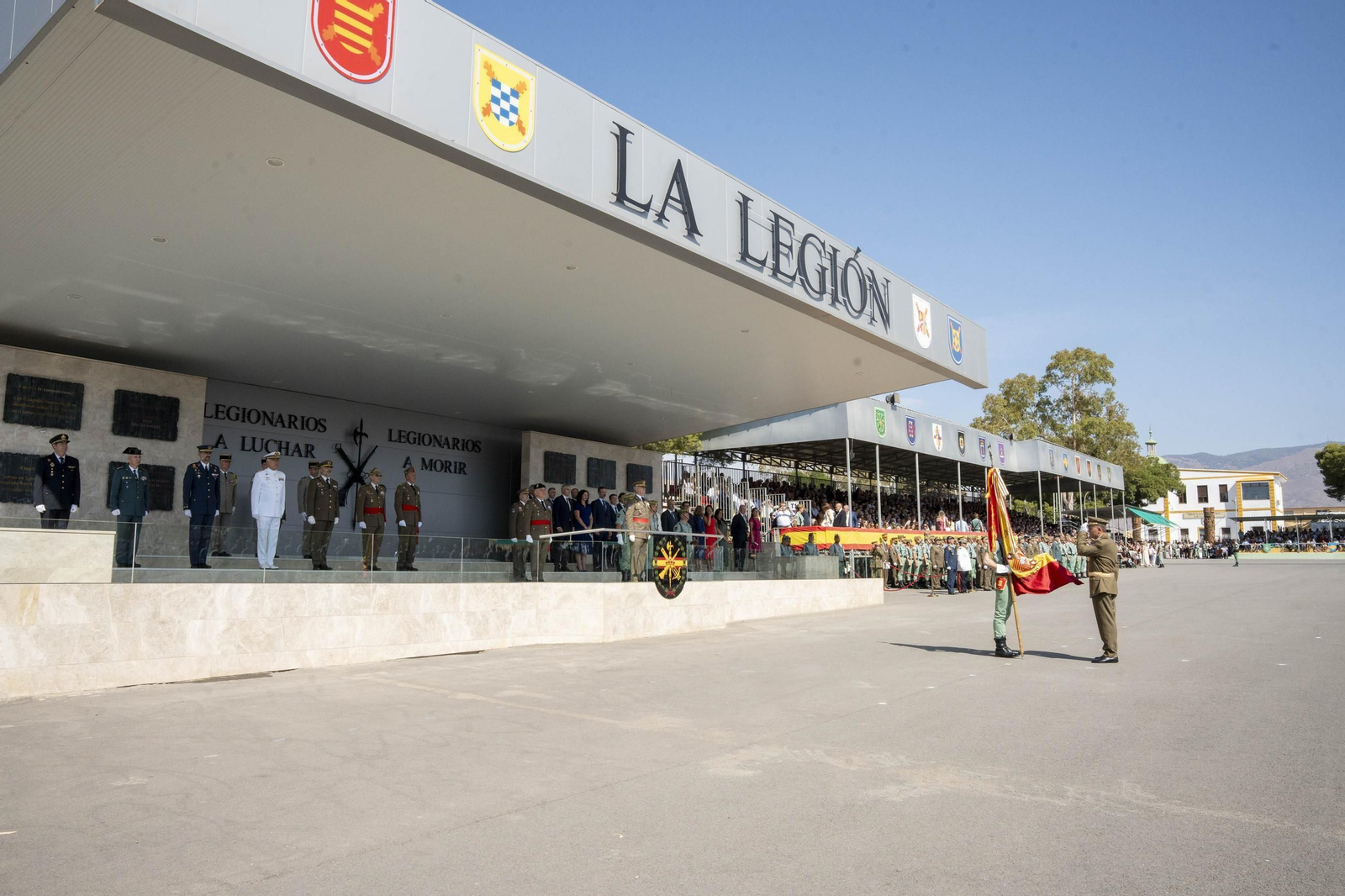 El CV (105) aniversario fundacional de la Legión