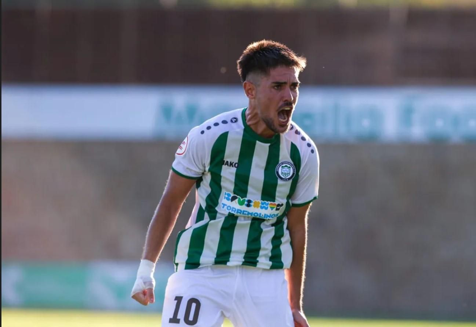 Fran Castillo, jugador del Juventud de Torremolinos