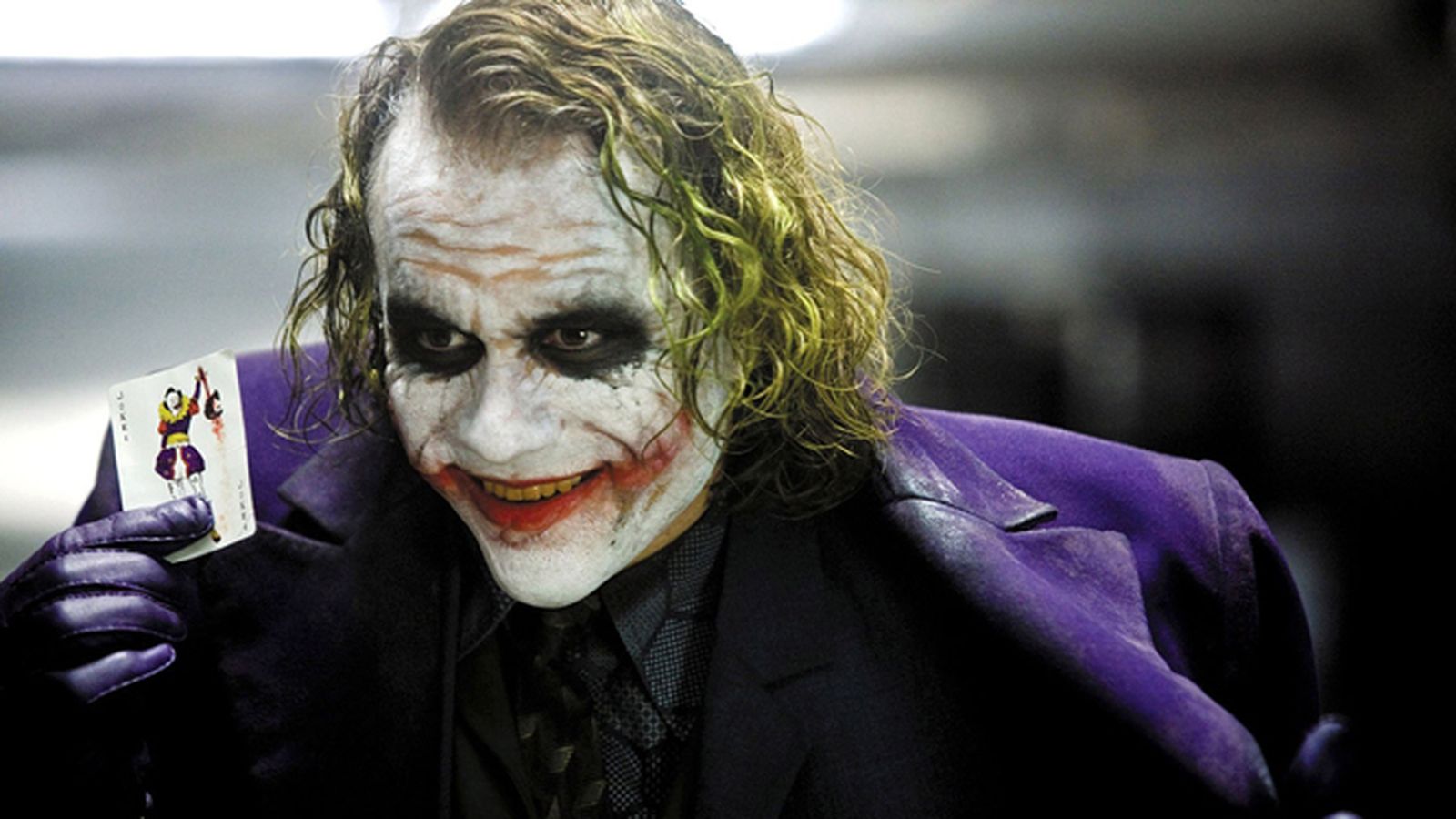 Heath Ledger, el Joker de 'El caballero oscuro' (2005).
