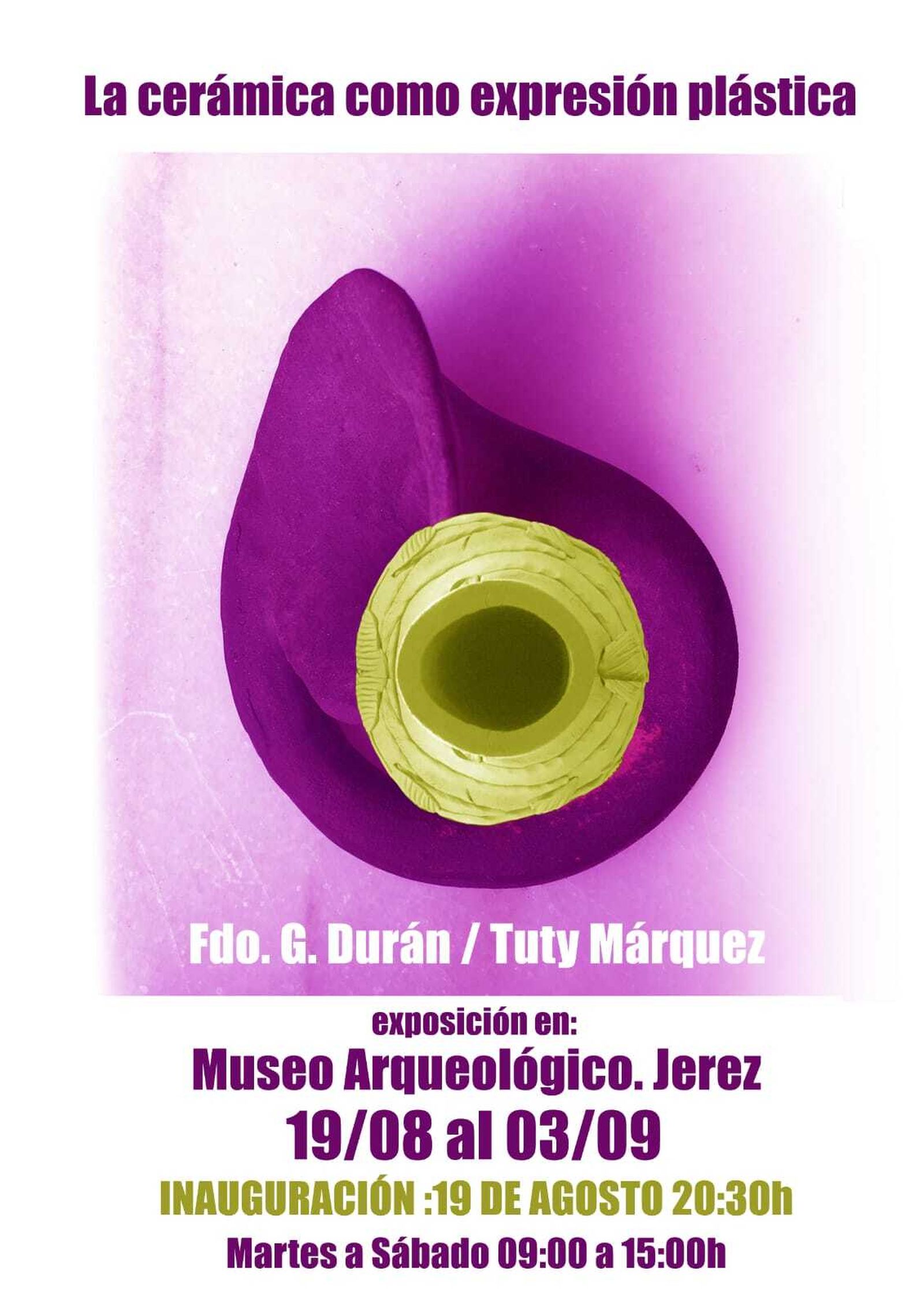 Exposición de Fdo. G. Durán y Tuty Márquez en el Museo Arqueológico