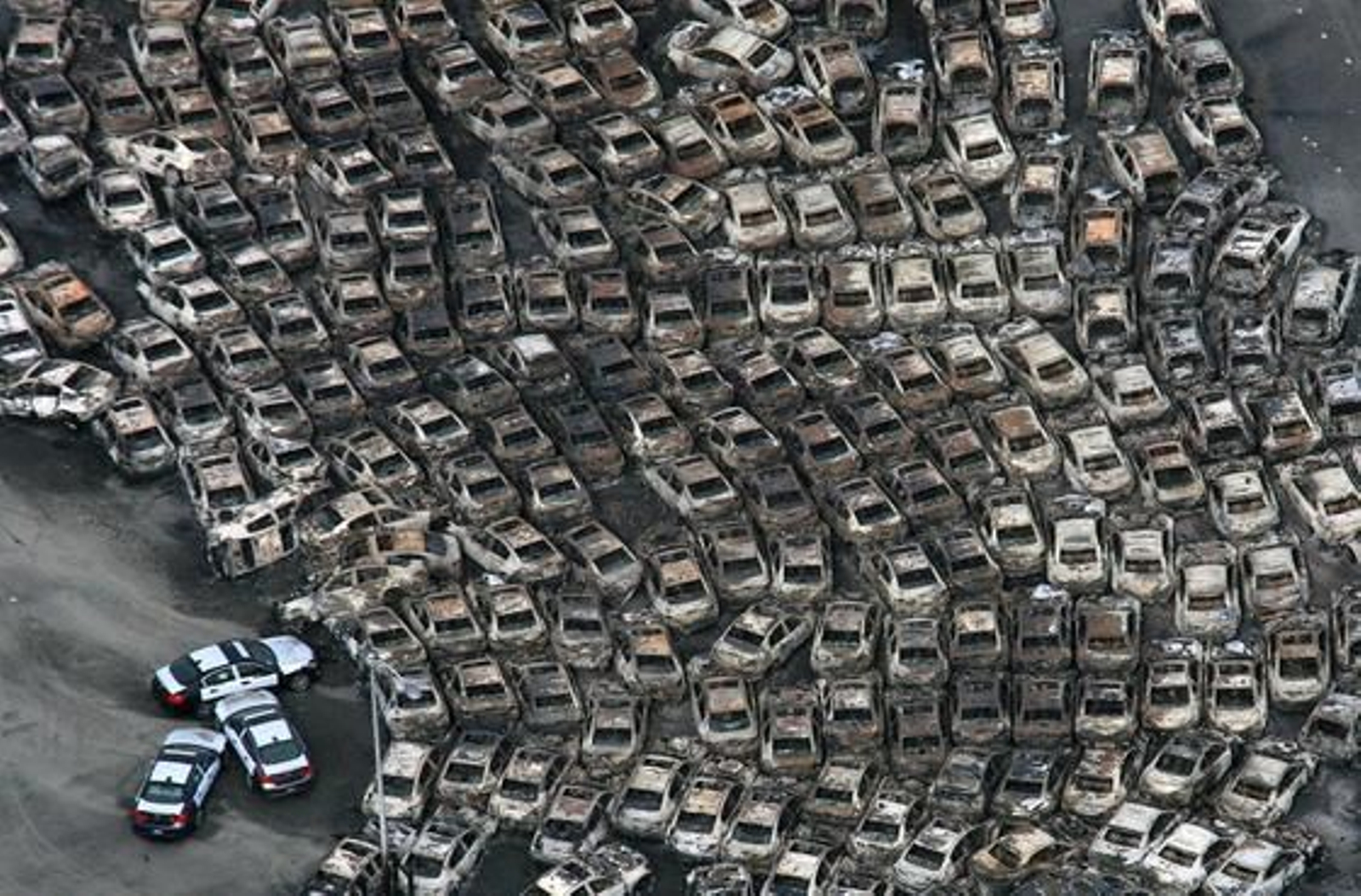 Vista aérea de Sendai tras la catástrofe

Foto: AFP
