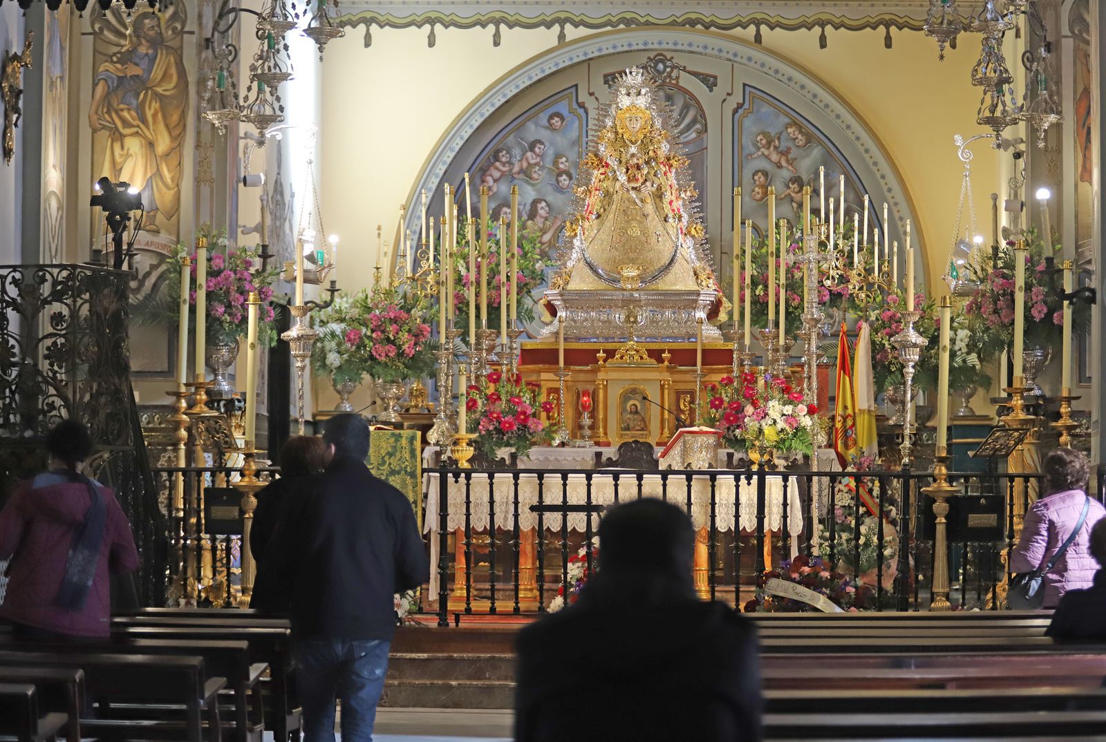 Imágenes de la Virgen del Rocío en Almonte