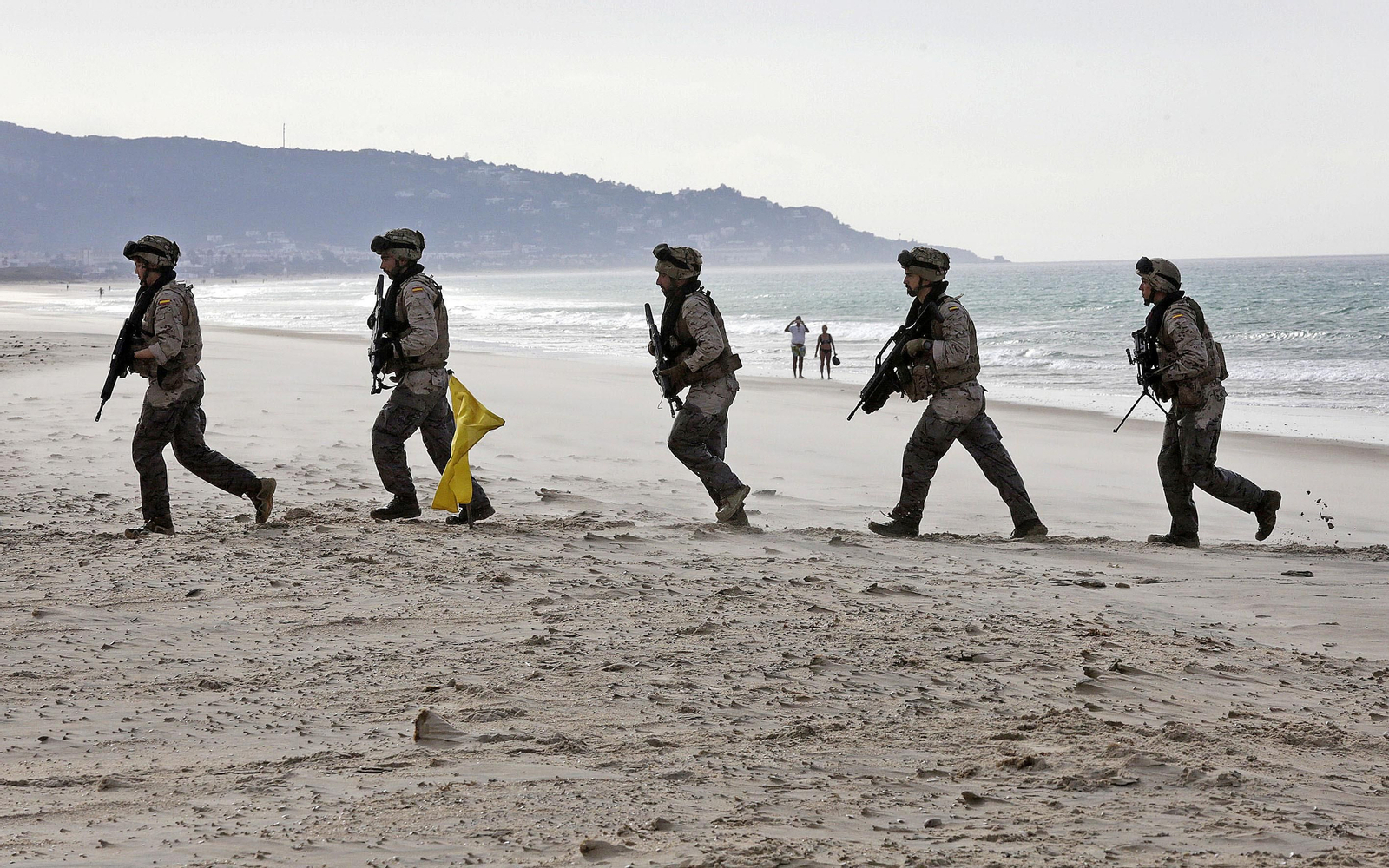 El asalto de la Infantería de Marina al Retín