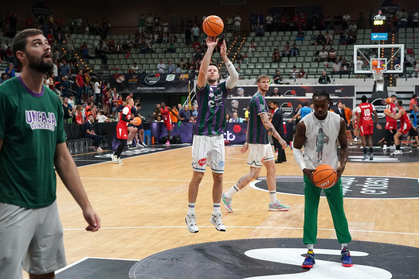 El UCAM Murcia-Unicaja de la Supercopa, en fotos