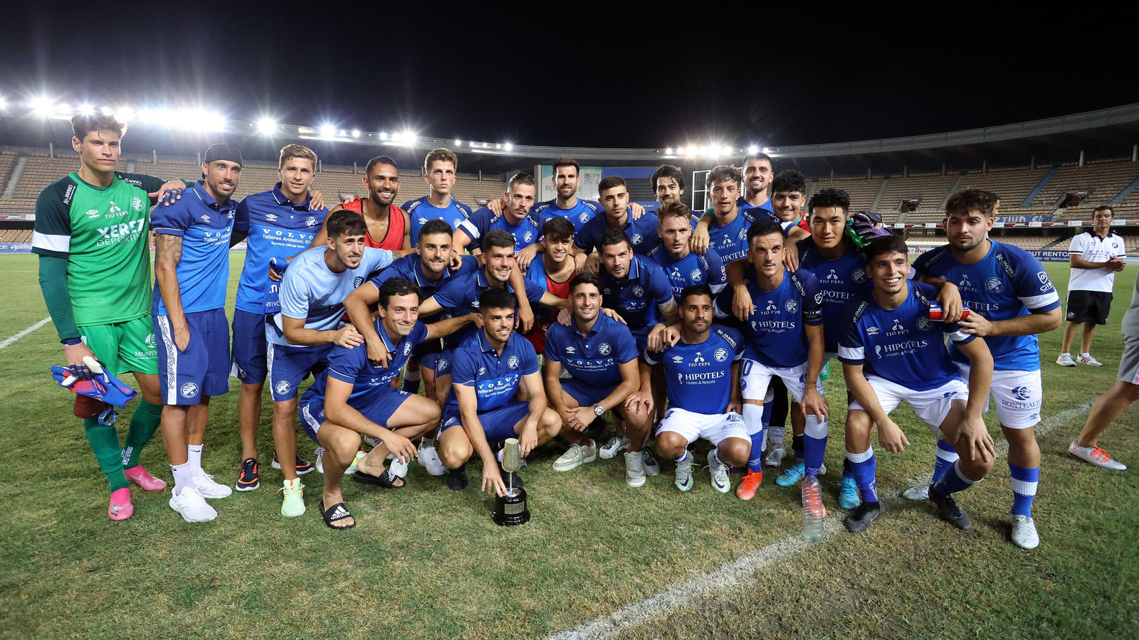 Trofeo de la Vendimia entre el Xerez DFC y el Málaga CF
