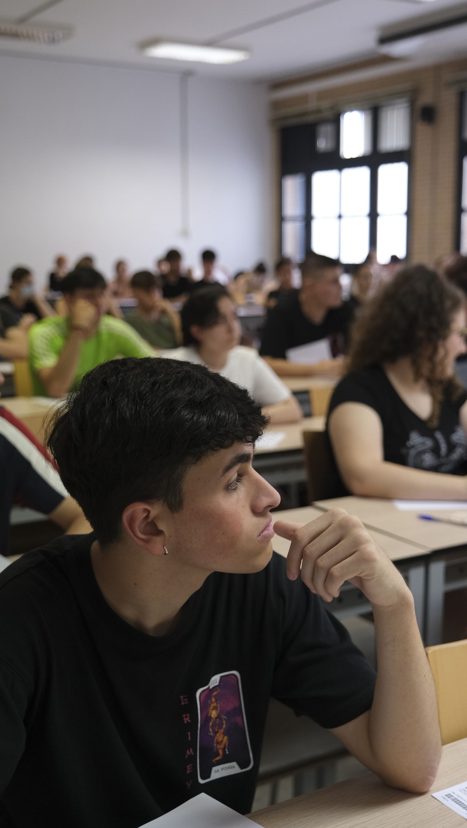 Imágenes de las pruebas de acceso de la PEvAU en la Universidad de Almería
