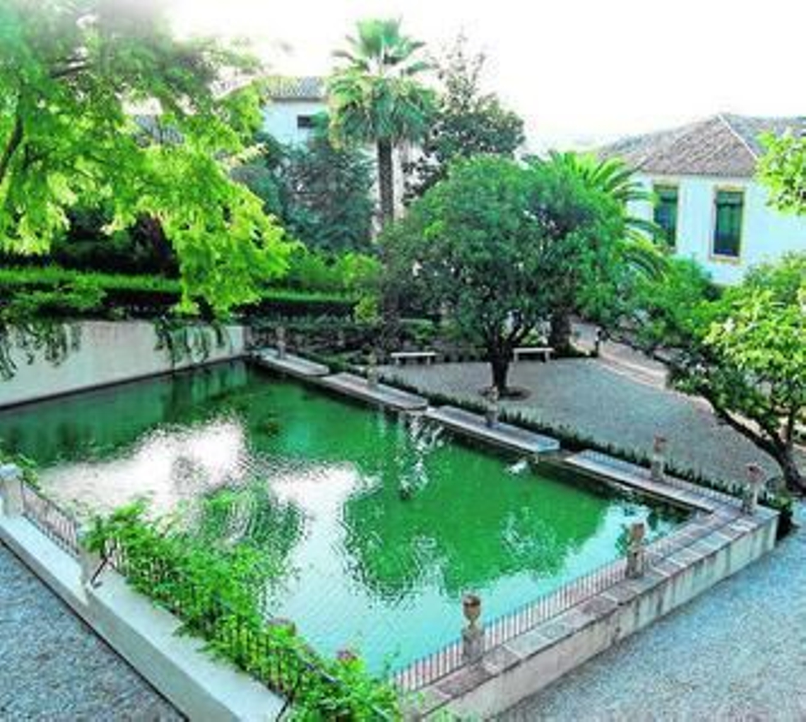 Los históricos jardines prieguenses.