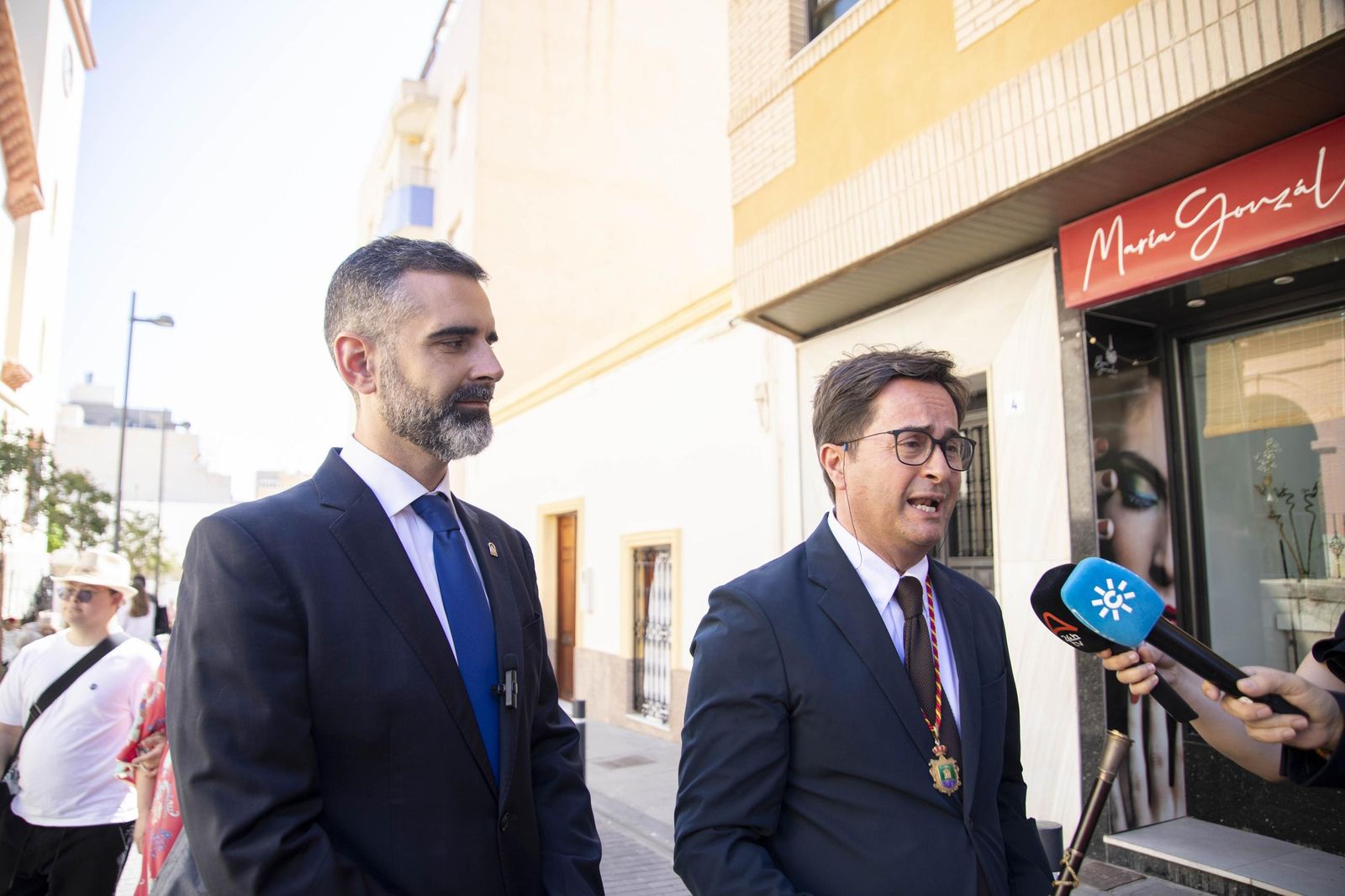 Las imágnes de la misa y procesión en honor a San Marcos en El Ejido