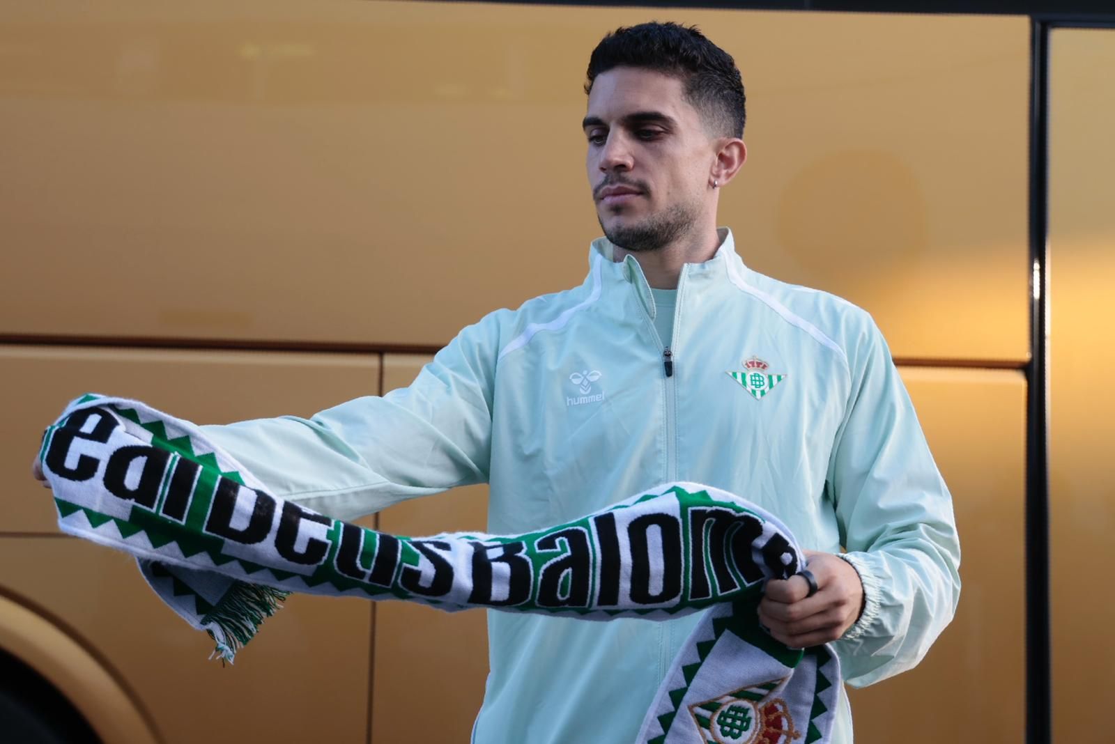 Las fotos del viaje del Betis a Genk