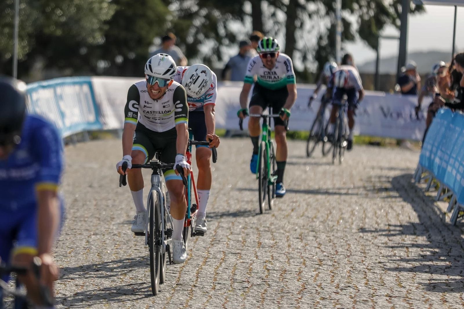 Alejandro Ropero tuvo que abandonar en El Escorial.