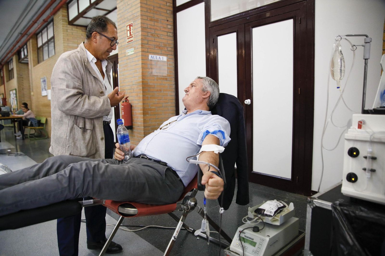 La colecta de sangre y plasma en la Universidad de Almería, en imágenes