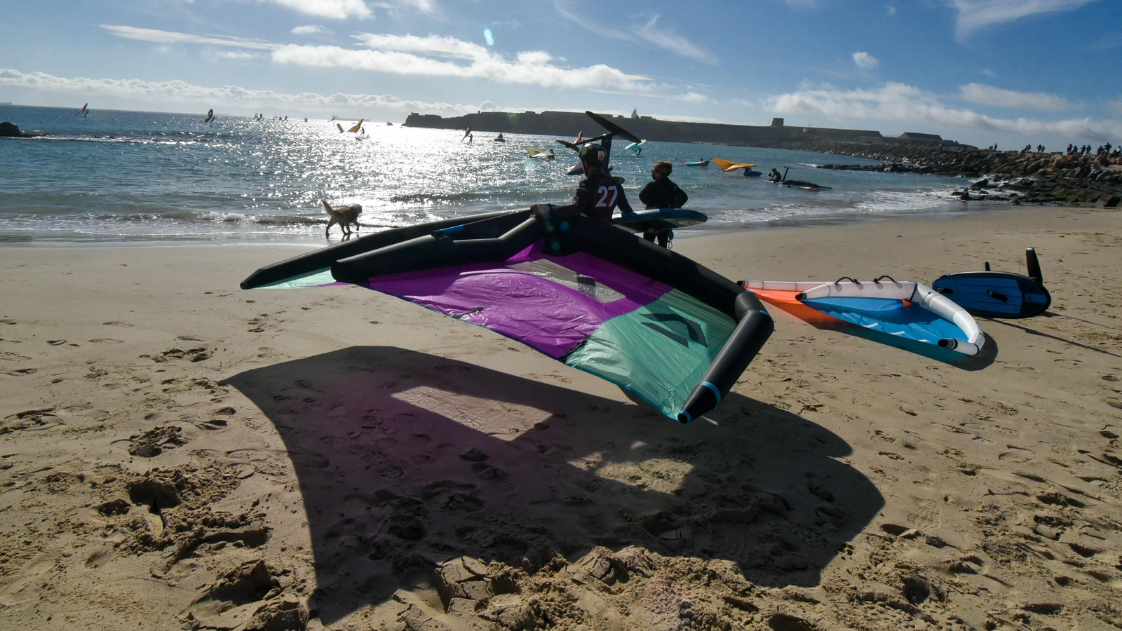 Las fotos de la  prueba final del Campeonato del Mundo de Wing Foil Pro en Tarifa