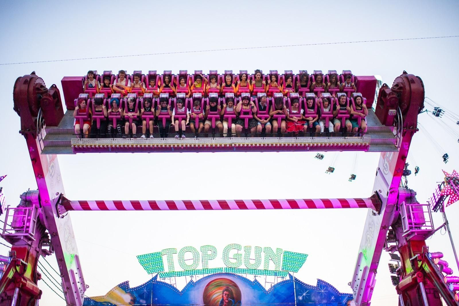 Las noches iluminadas en el Real de la Feria de Málaga (fotos)