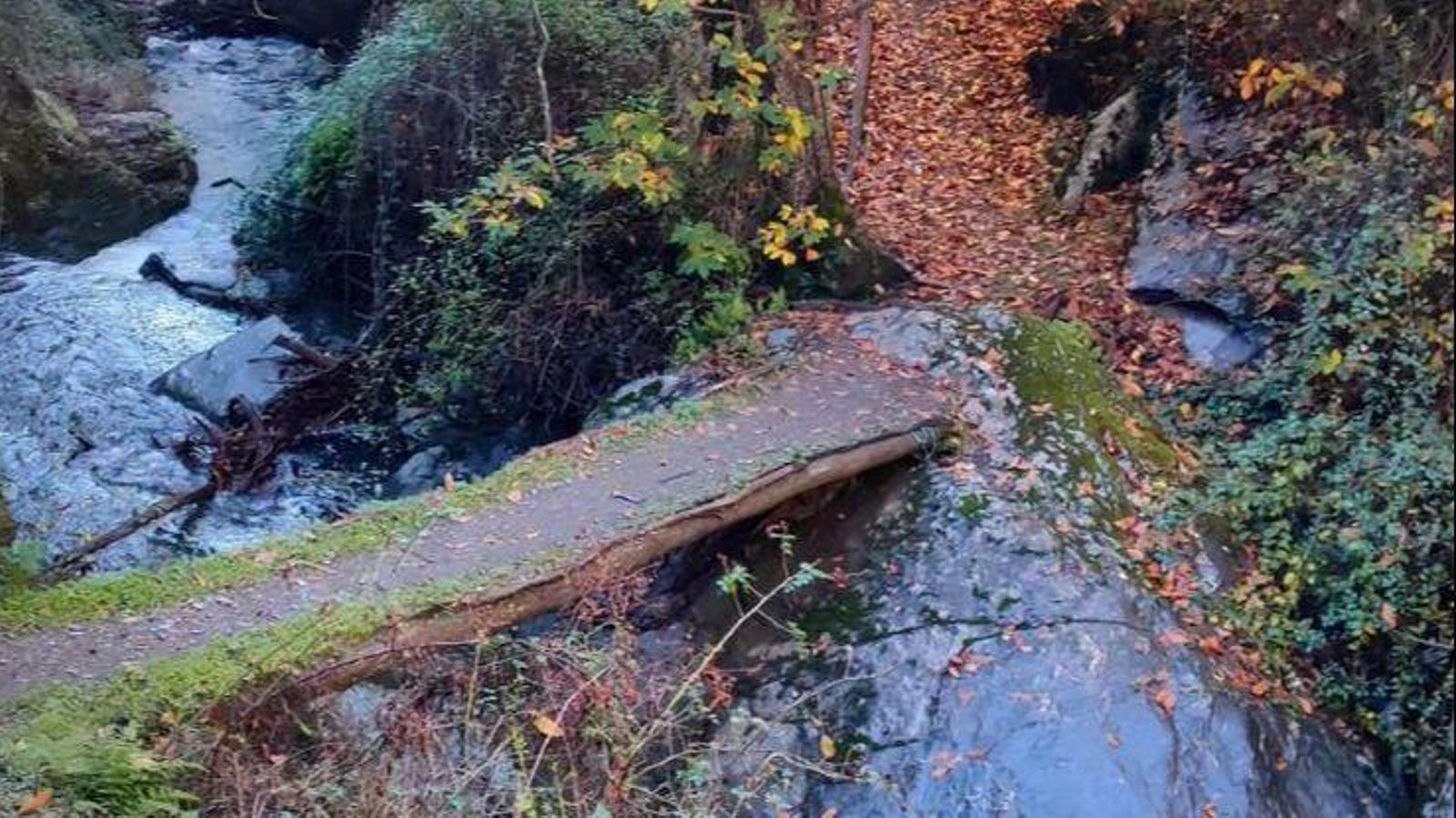 El agua es protagonista en esta preciosa ruta.