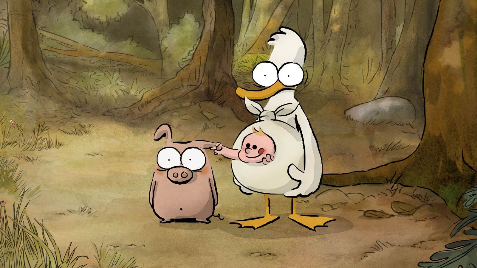 Una imagen de la deliciosa película de animación francesa.