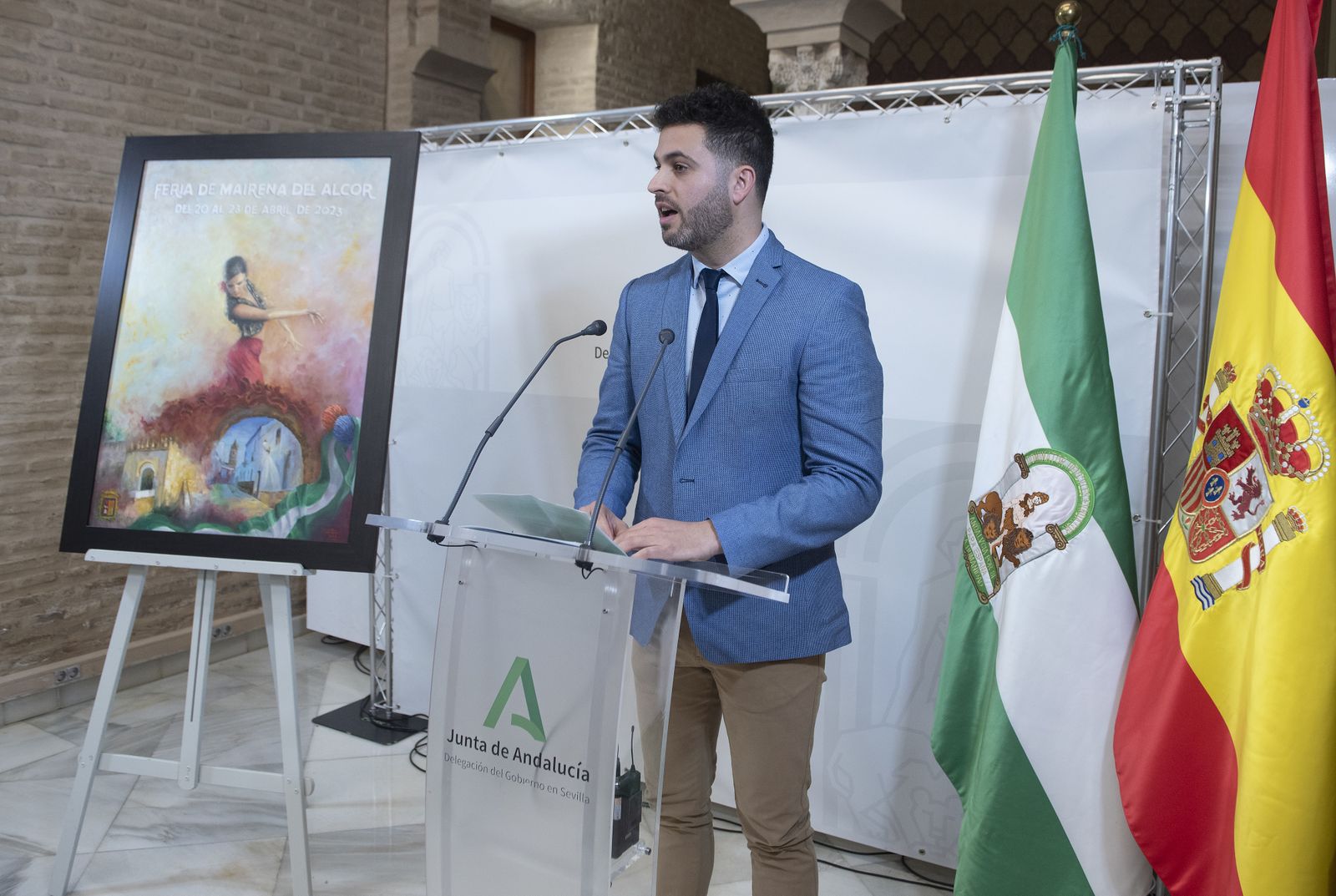 Imágenes de la Presentación del Cartel de la Feria de Mairena del Alcor 2023