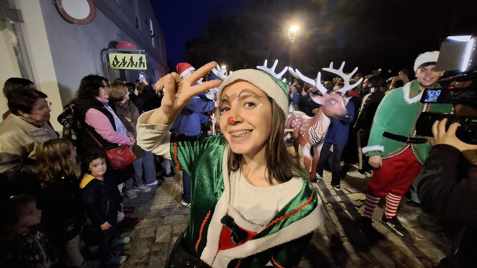 Papá Noel llegó a Puerto Real