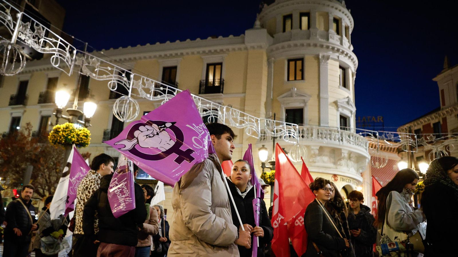 Marcha por el 25N en Granada