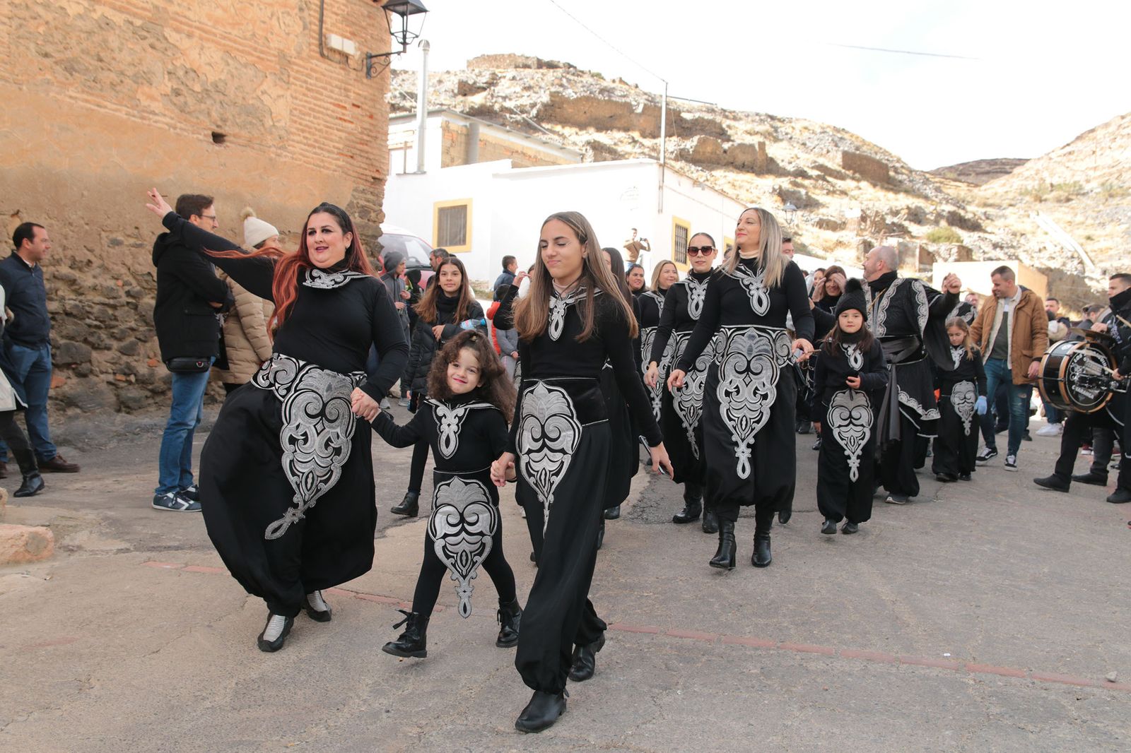 Los Moros y Cristianos de Gérgal se enfrentan en las fiestas de San Sebastián