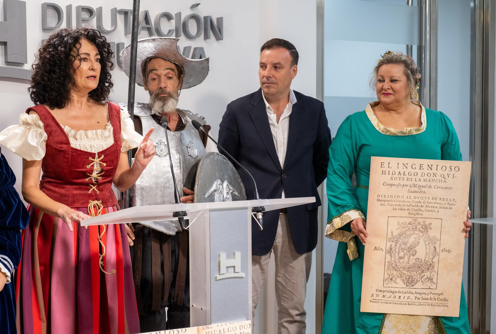 Presentación de la Feria Cervantina.