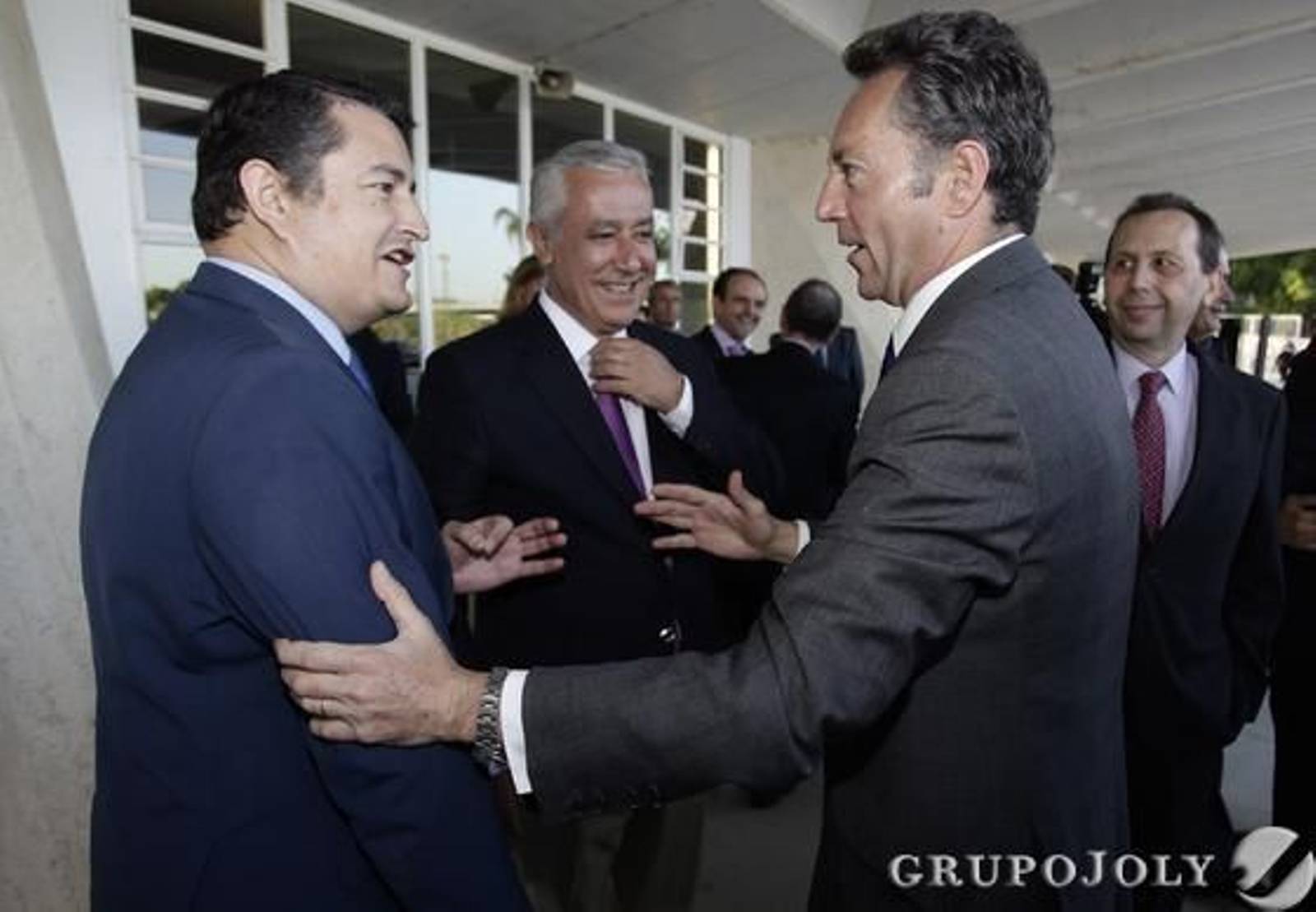 Antonio Sanz, Javier Arenas, José Joly y José Antonio Carrizosa.

Foto: A. Pizarro - M. Gómez - J.C. Vázquez - V. Hidalgo