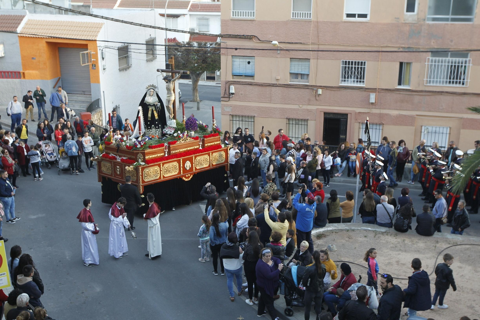 Imágenes de la Procesión del Camino por el Barrio de Araceli