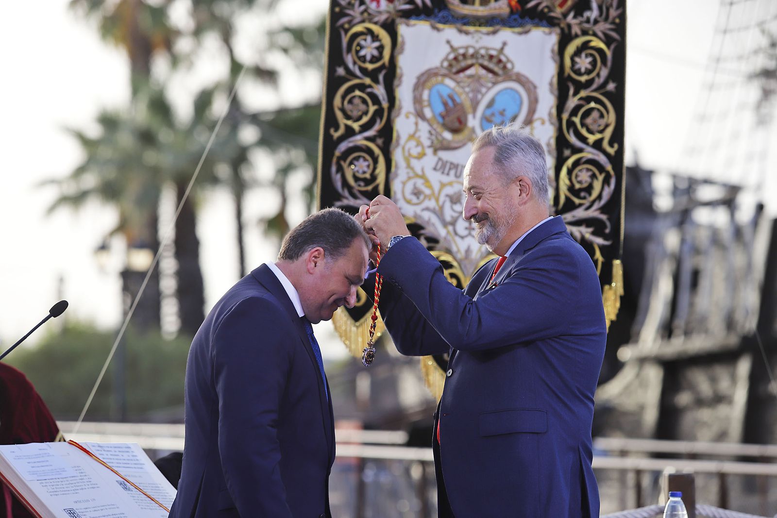 Imágenes de la constitución de la Diputación de Huelva