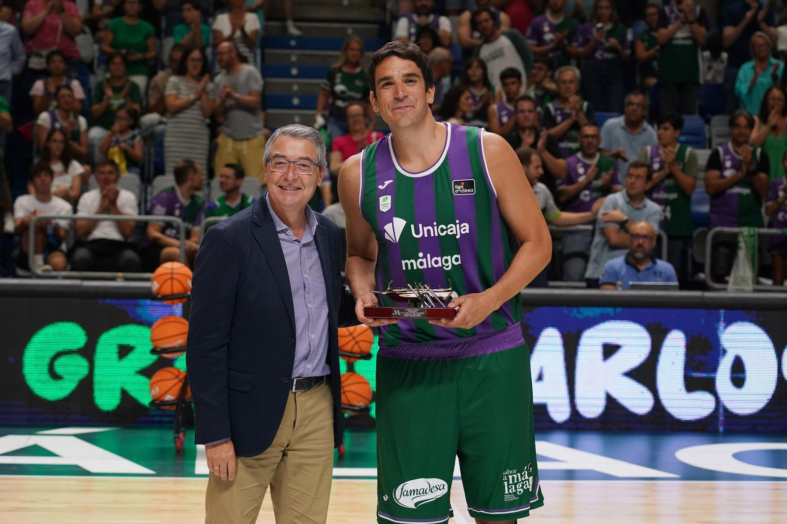 El adiós de Carlos Suárez, en imágenes