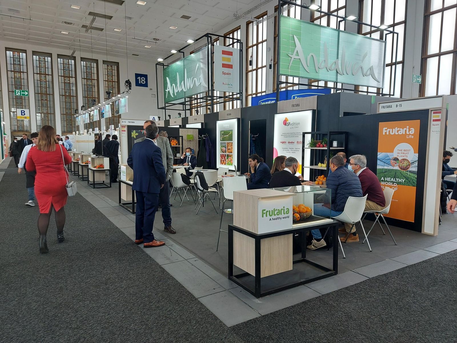 Stand andaluz en Fruit.