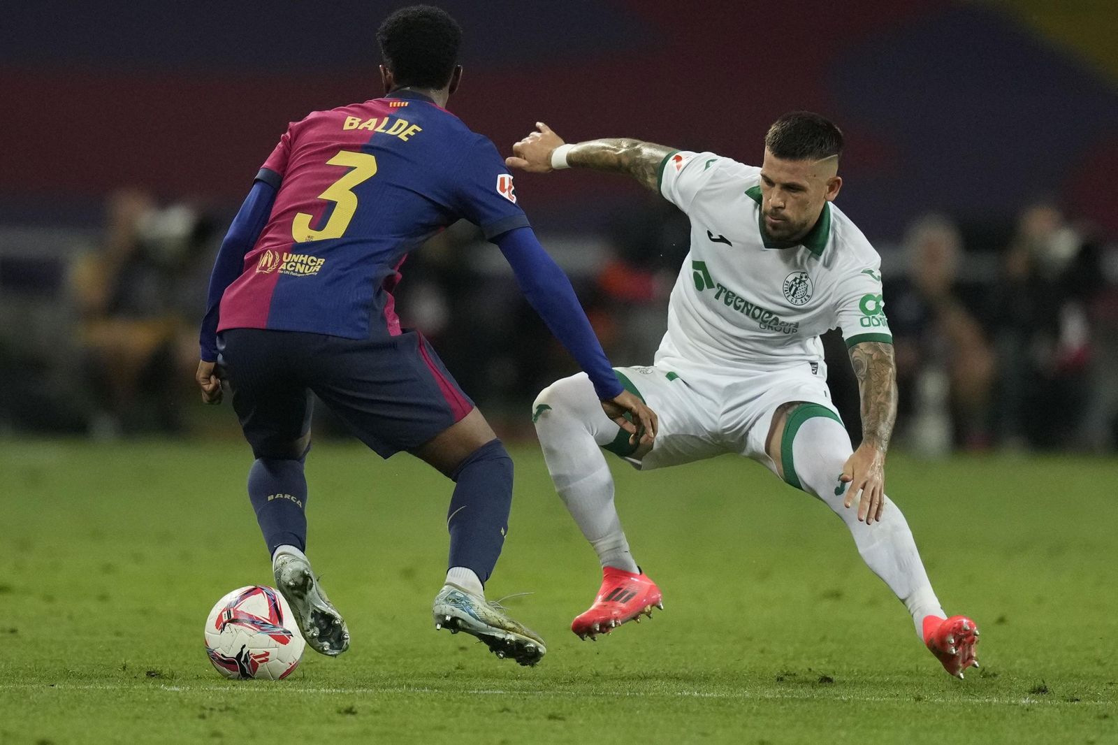 Las mejores fotos del Barcelona-Getafe