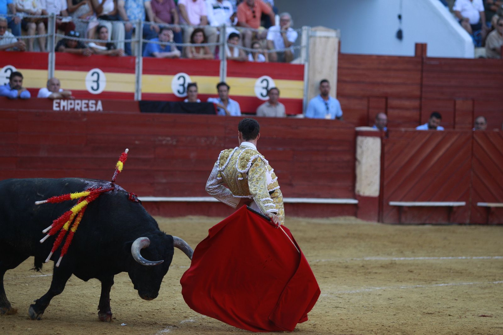 Imágenes de la corrida de toros del jueves en la Feria de Almería 2024