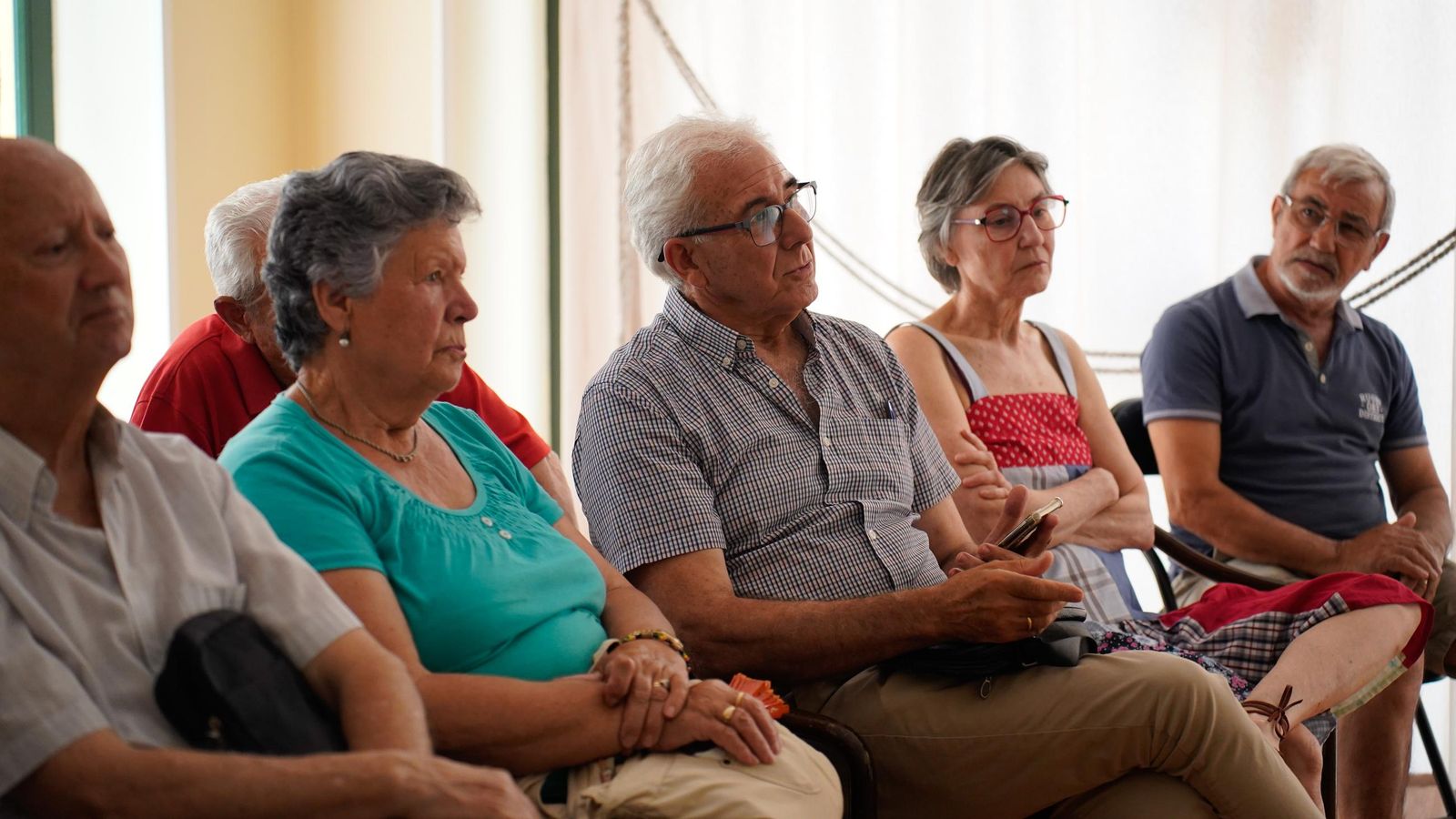 Fotos:  Presentación de la web para informar de los desperfectos de Algeciras en la sede de Fopacsa