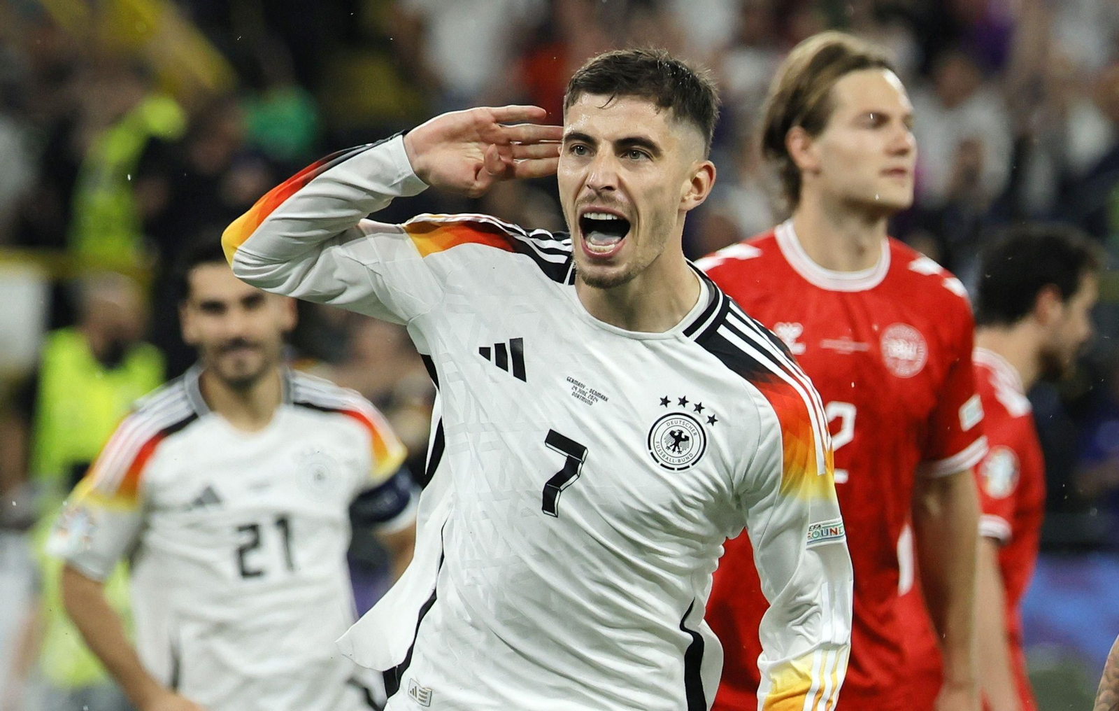 Las mejores fotos del Alemania - Dinamarca