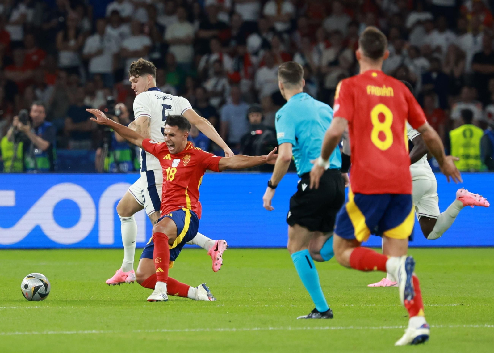 Las mejores fotos de la final España - Inglaterra