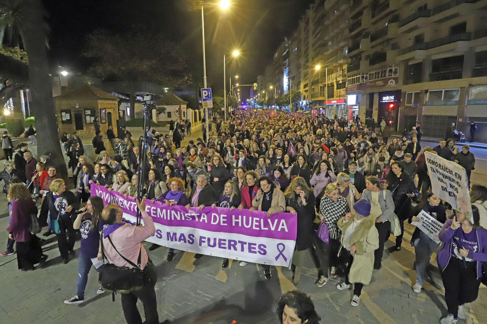 Imágenes de la manifestación del 8 de marzo, Día Internacional de la Mujer