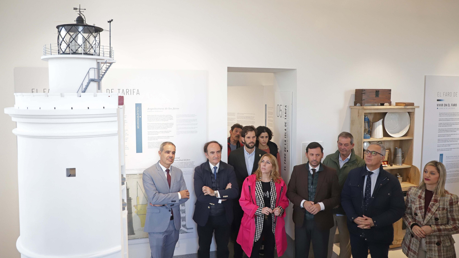 Fotos de la inauguración del Centro de Interpretación de la Isla de Tarifa