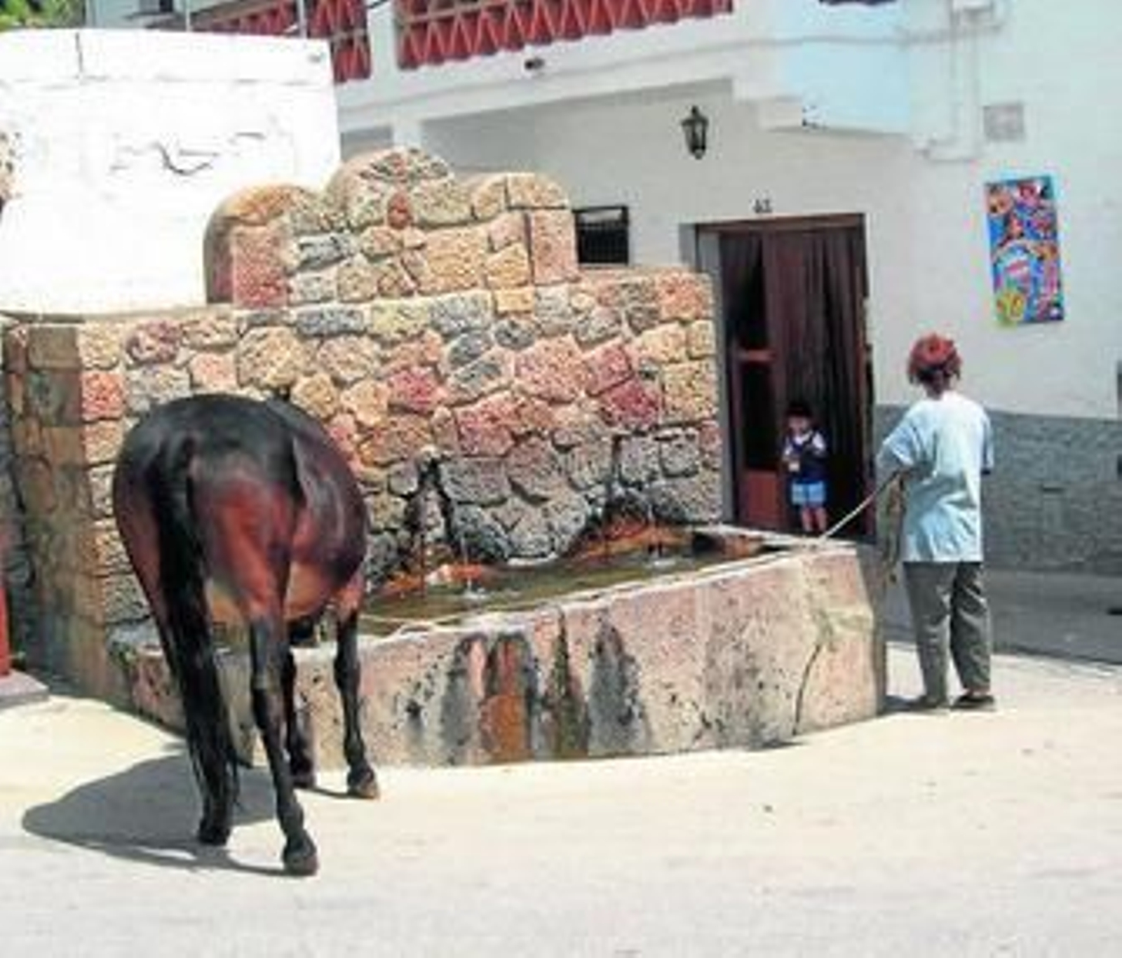Imagen del pueblo alpujarreño de Yegen.