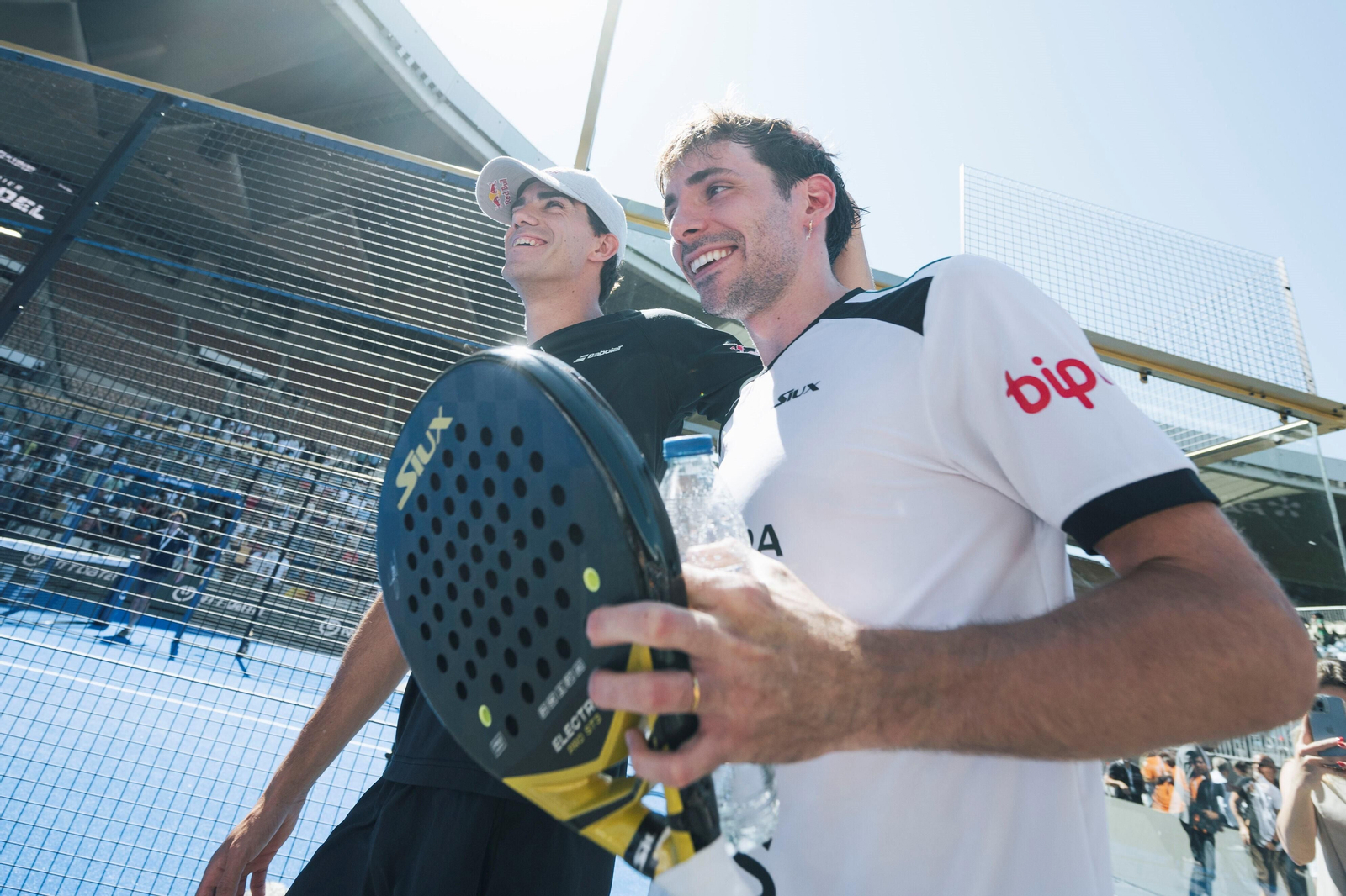 Las mejores imágenes de las semifinales de pádel en el Estadio de la Cartuja