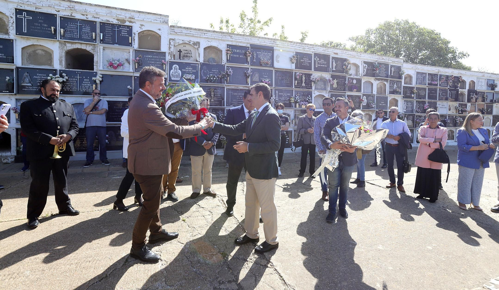 El emotivo homenaje a William Martin en imágenes