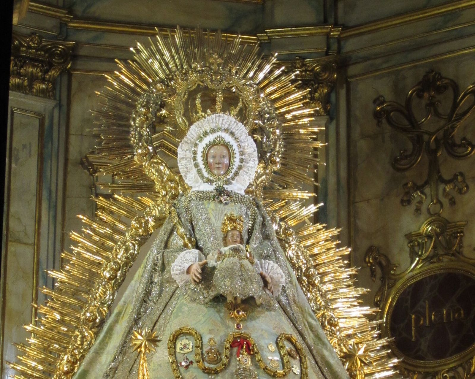 La antiquísima Virgen de Gracia, patrona de Carmona.