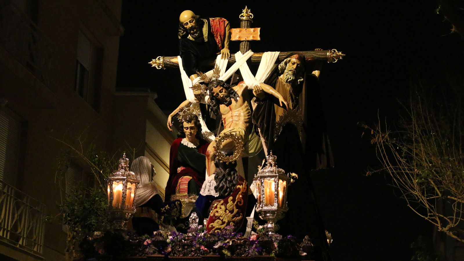 La procesión del Silencio de Almería, en imágenes