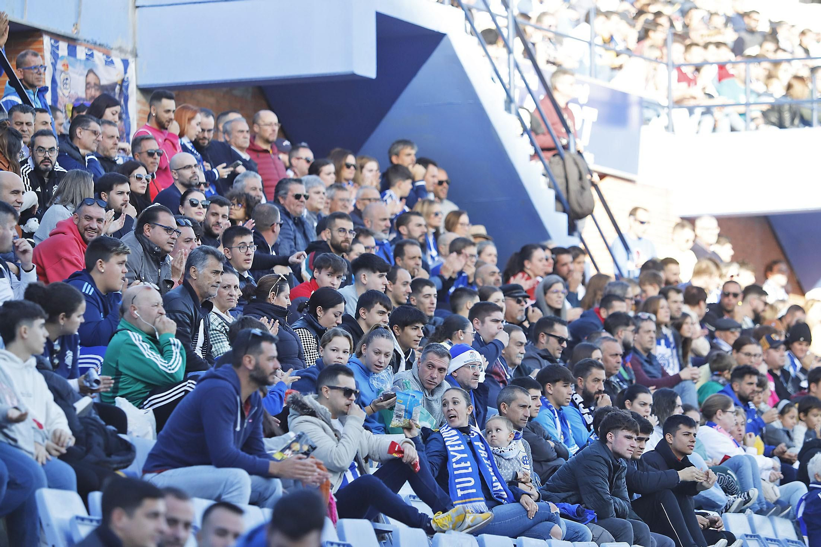 Ambiente en el Nuevo Colombino.
