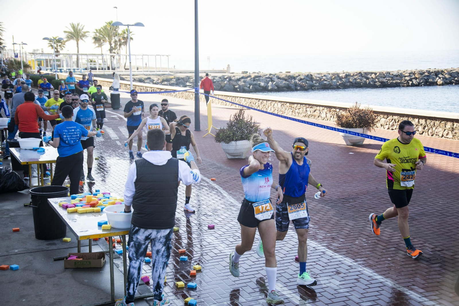 El Medio Maratón de Almería 2025, en imágenes